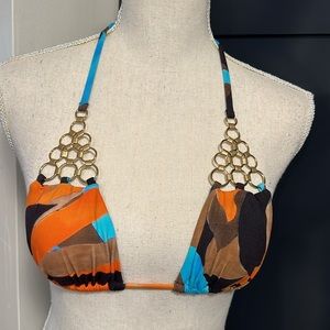 MISS BIKINI triangle bikini top Size:Small